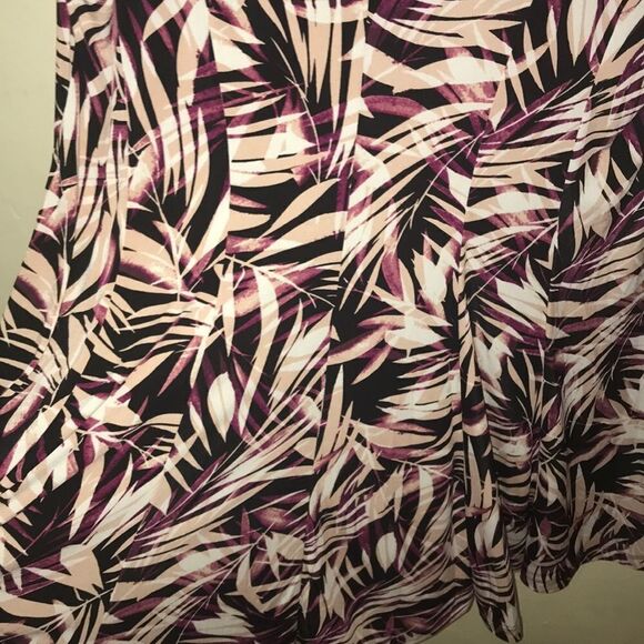 Lane Bryant women’s plus size sleeveless summer leaf short dress NWT - Picture 8 of 9